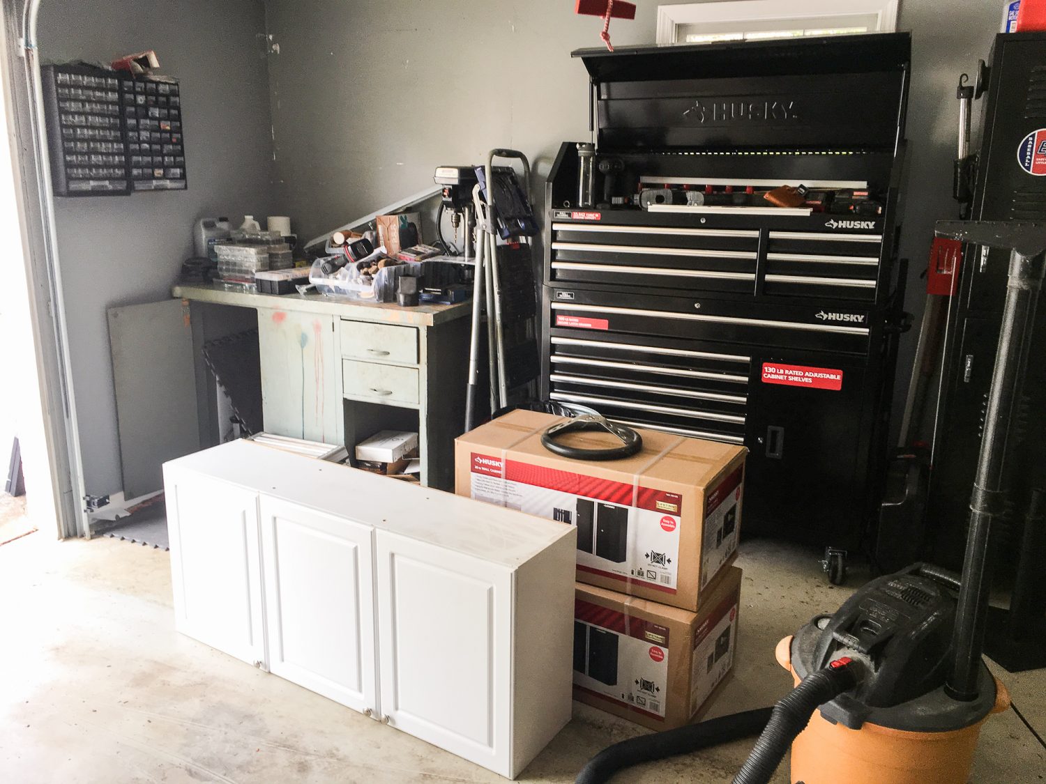 Husky garage cabinets