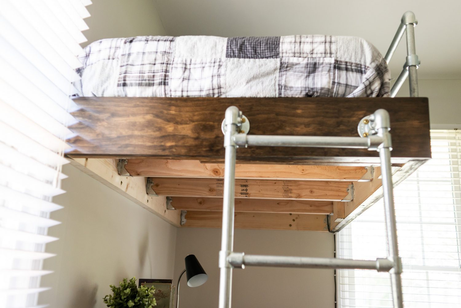 Loft bed for boy's room.