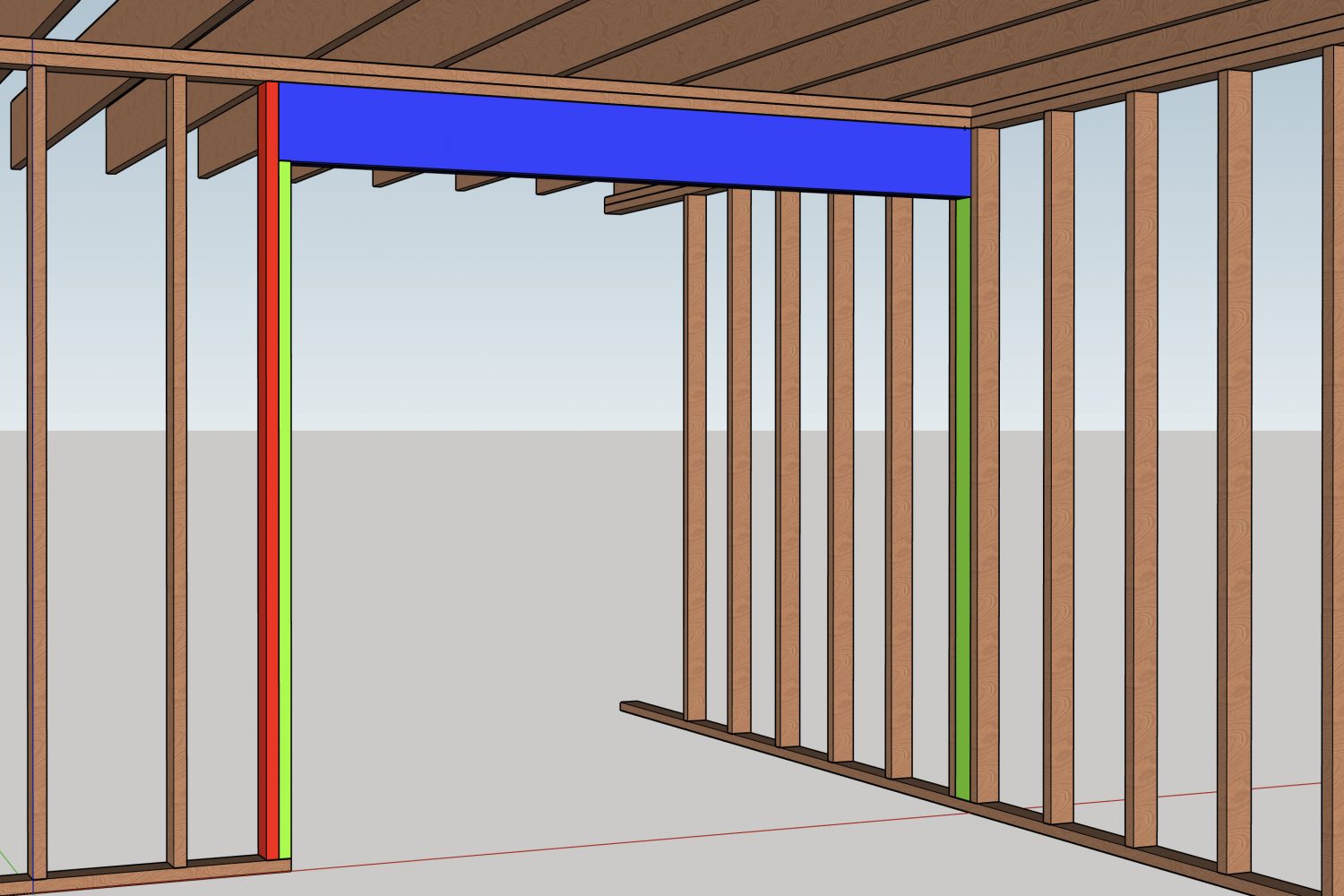 Anatomy of a load-bearing wall removal