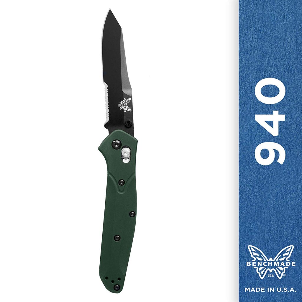 Example of a knife with an Axis Lock.  Benchmade 940