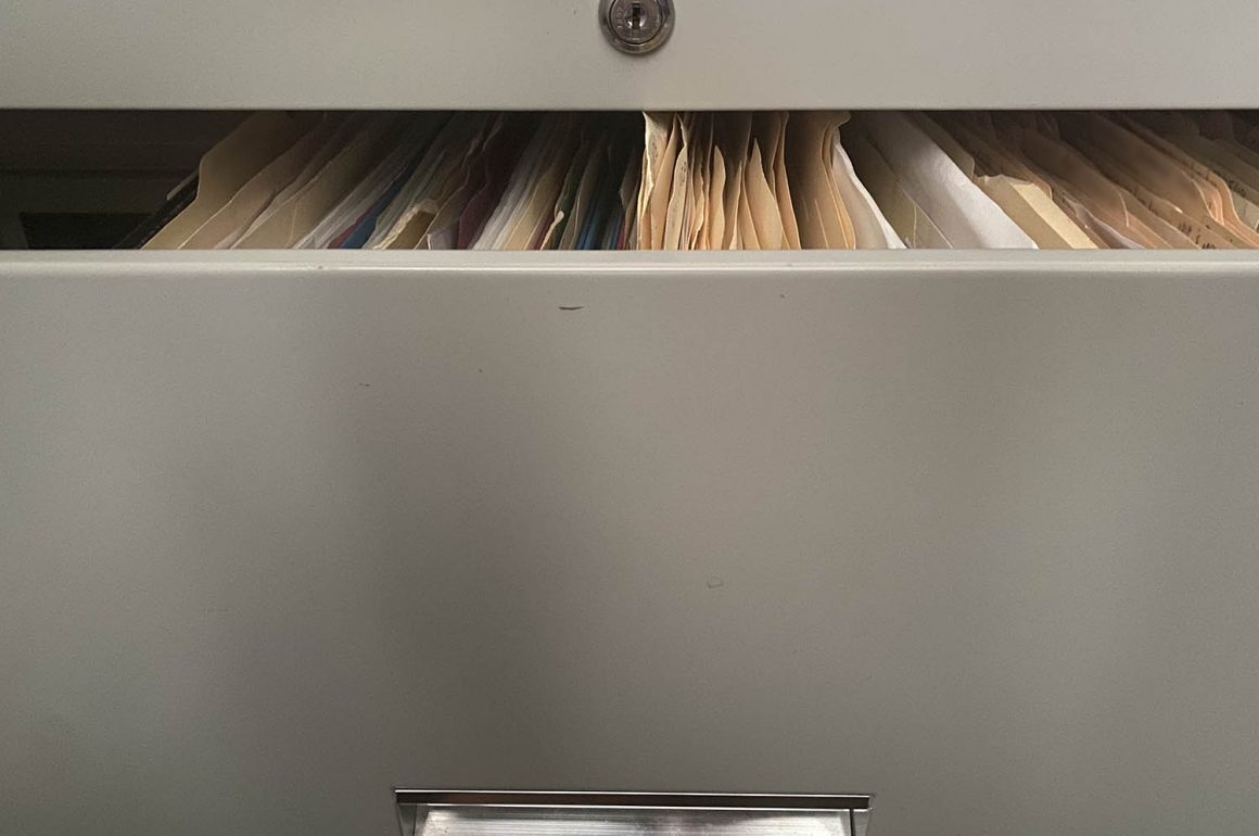 open file cabinet